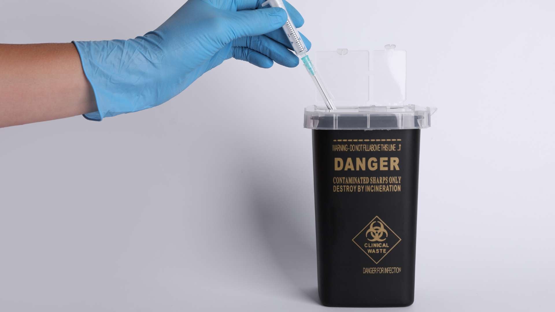 Sharps and sharps container disposal