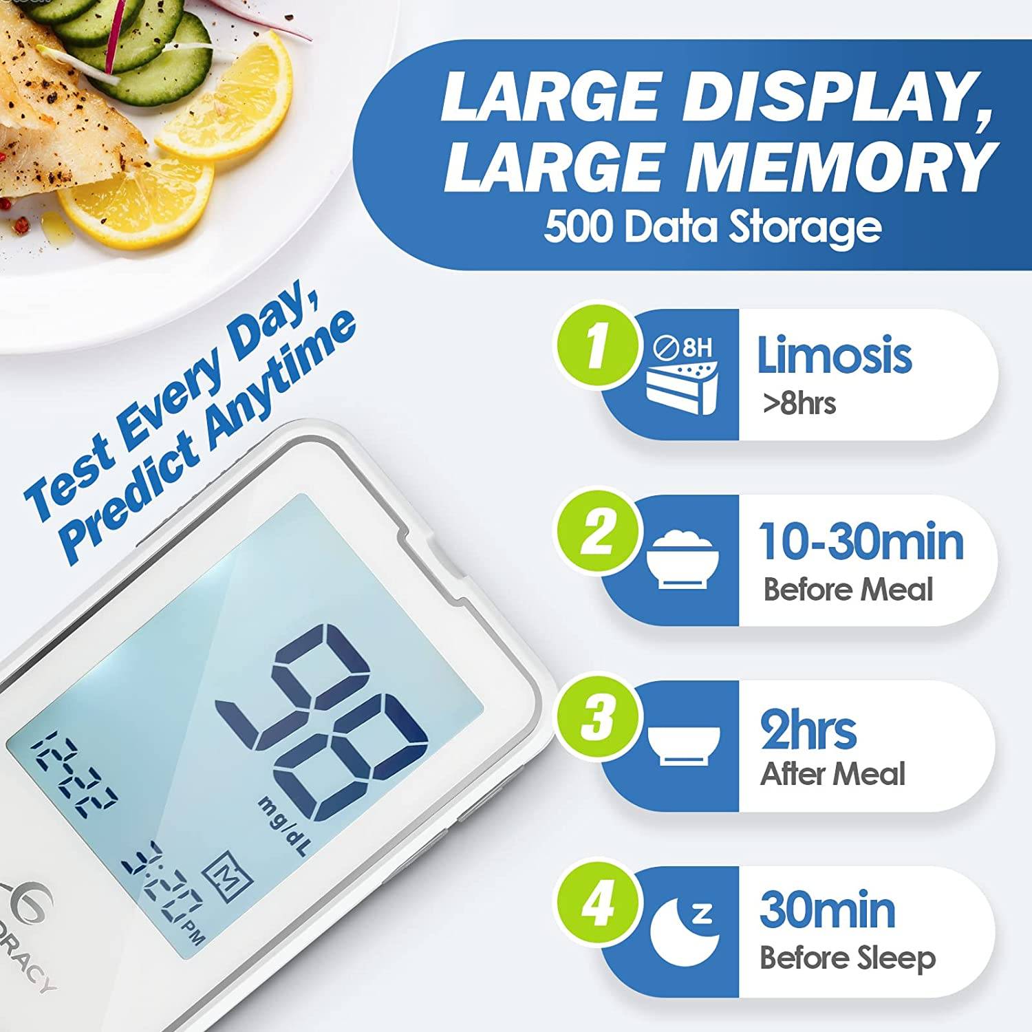 Glucoracy G-425-2 Large Memory