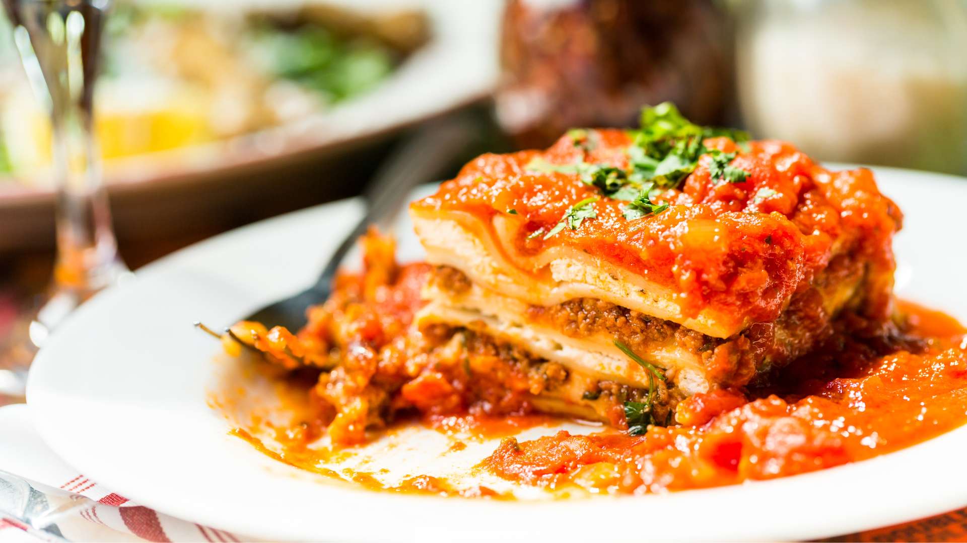 Butternut squash and arugula lasagna | Diabetes recipe