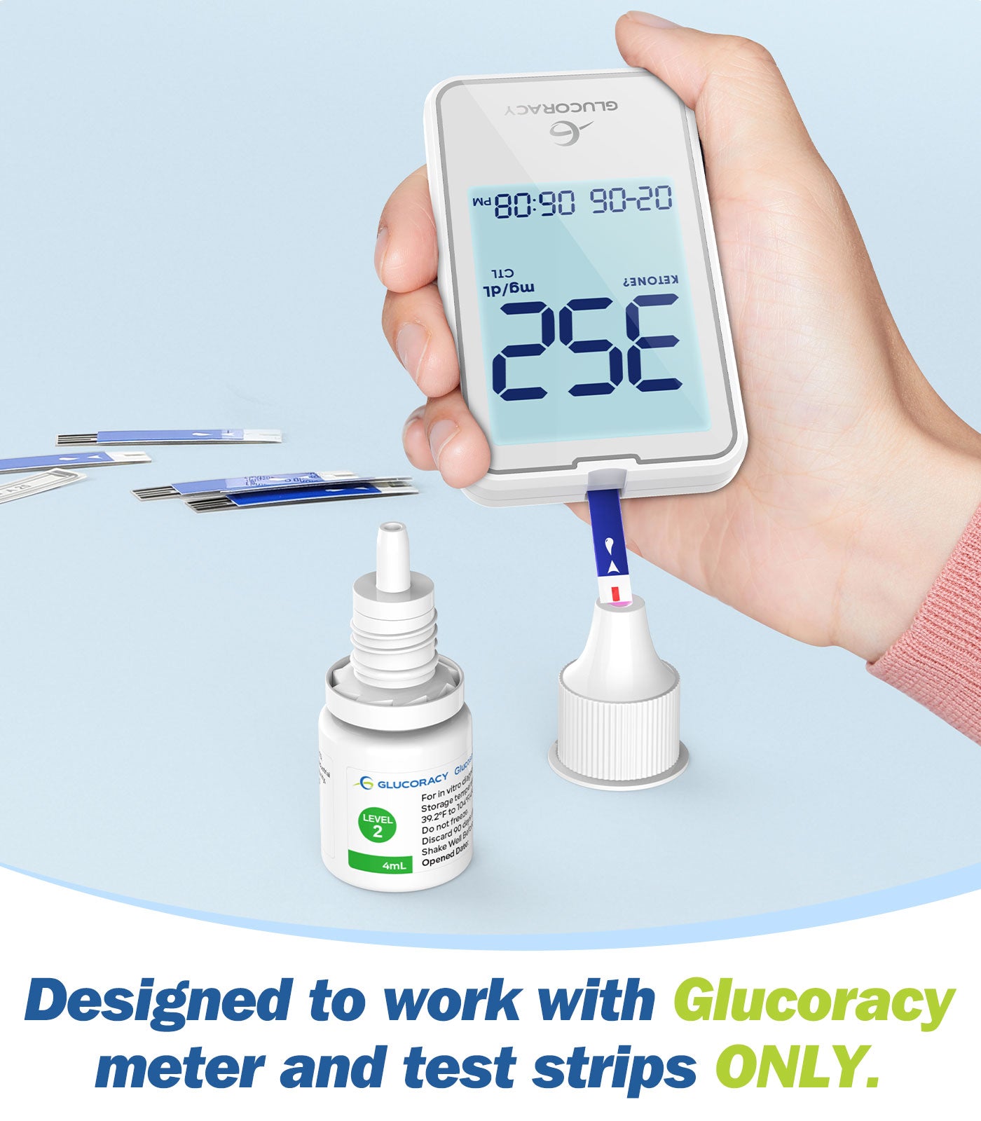 Glucoracy g-425-2 Glucose Control Solution | effective accuracy